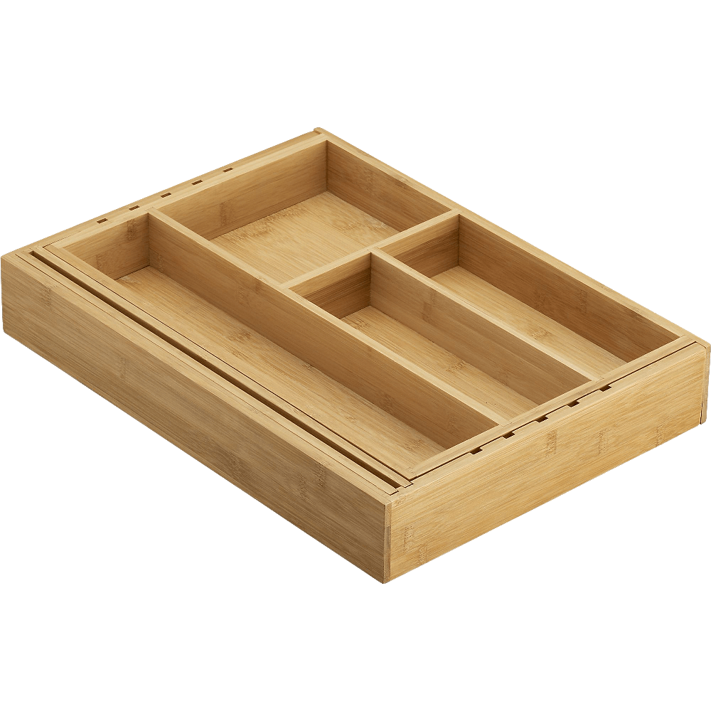 Expandable Bamboo Gadget Tray - Image 2