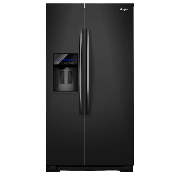 Whirlpool WSF26C2EXB 26.4 Cu. Ft. Black Side - Image 3